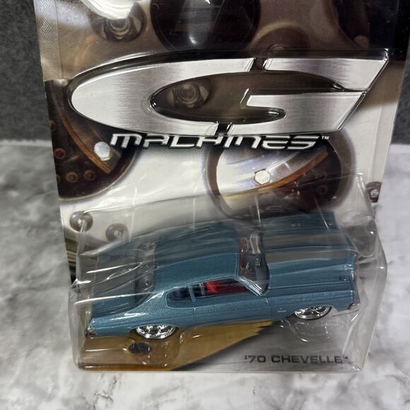 Hot Wheels G Machines Light Blue '70 Chevy Chevelle Diecast 1:50 Scale - Picture 2 of 4